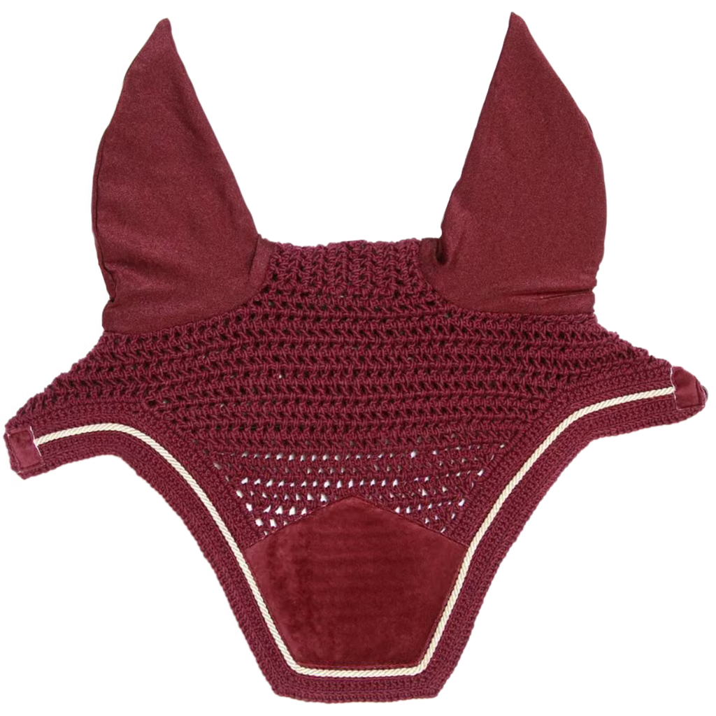 Kentucky 'Wellington Velvet' Fly Bonnet in Bordeaux