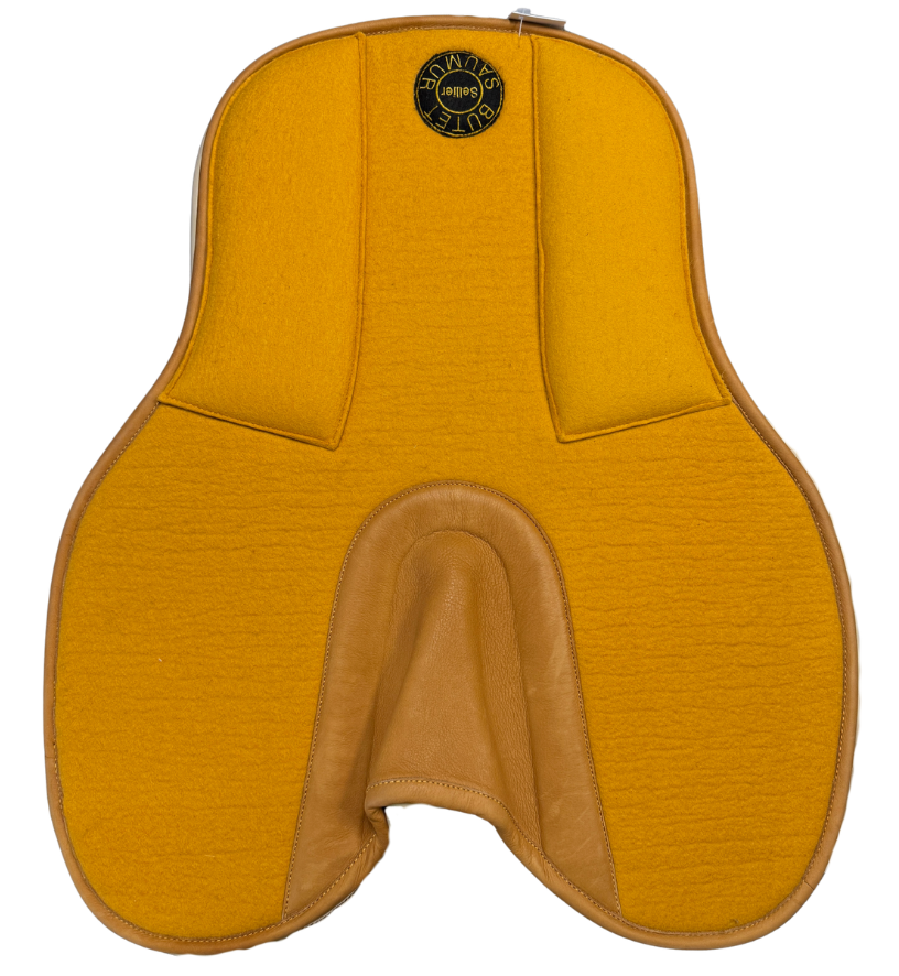 Butet Standard Rear Riser Felt Half Pad in Gold