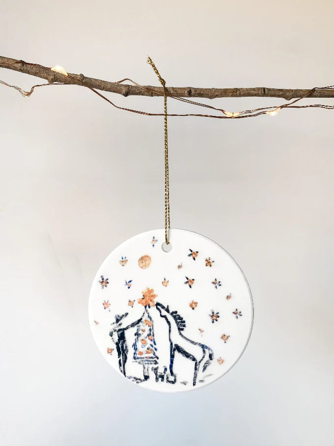 Bettina Norton Artwork Holiday Ornament in Cheer - Single