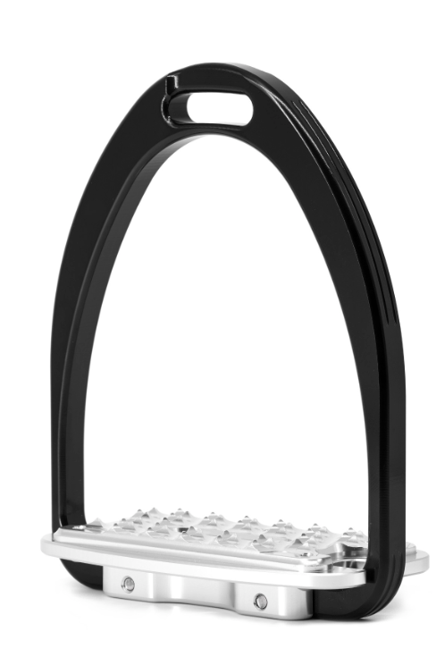 Tech Stirrups Turin Irons in Black - One Size