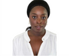Front of Ellsworth Ponytail Hairnet in Black - One Size