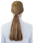 Ellsworth Ponytail Hairnet in Medium Brown - One Size