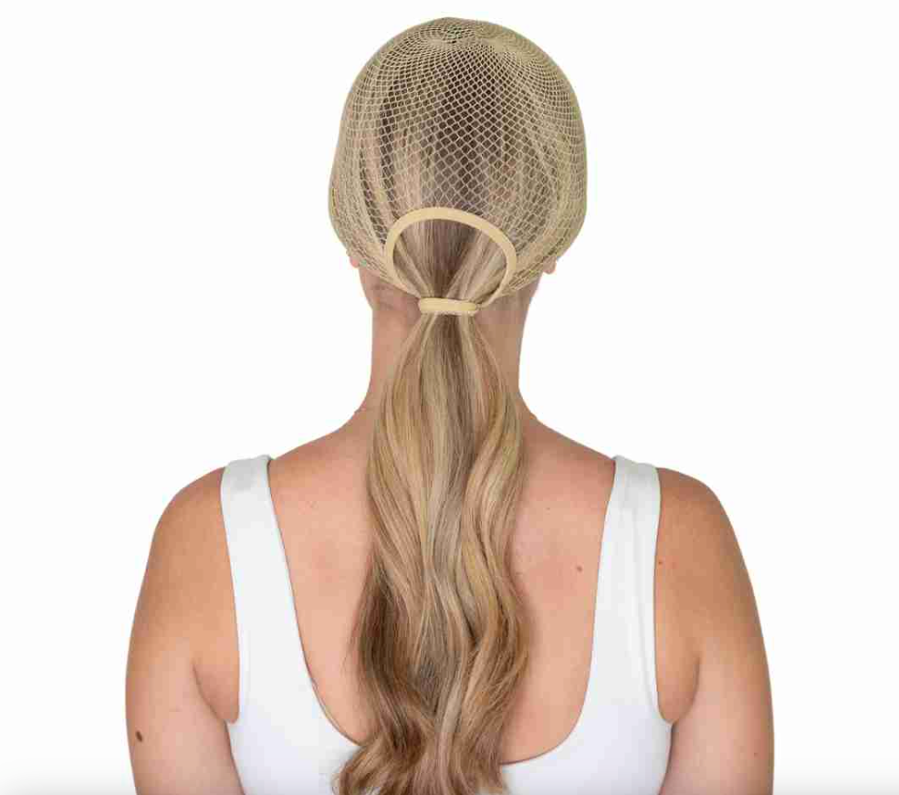 Ellsworth Ponytail Hairnet in Warm Blonde  - One Size