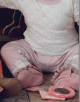 Mini Britches Baby Riding Pants in Pink/Pink Plaid