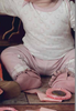 Mini Britches Baby Riding Pants in Pink/Pink Plaid