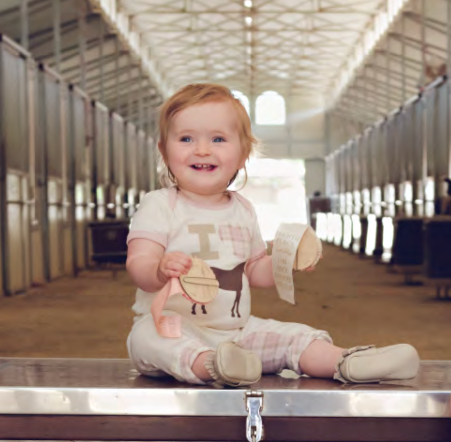 Mini Britches Long Sleeve &#39;I &lt;3 Ponies&#39; Shirt in Pink - Children&#39;s 5T
