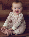 Mini Britches Long Sleeve Onesie in Let's Show - Children's 18-24 mo