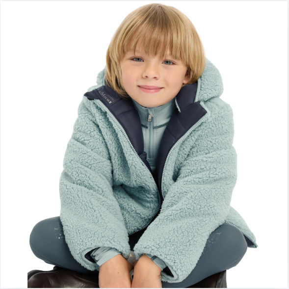 LeMieux Mini 'Megan' Reversible Puffer in Navy