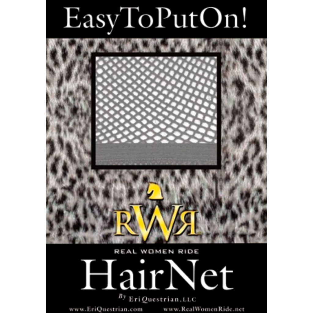 Real Women Ride No Knot Hair Net in Grey