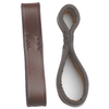 Camelot Leather Bit Loops in Brown