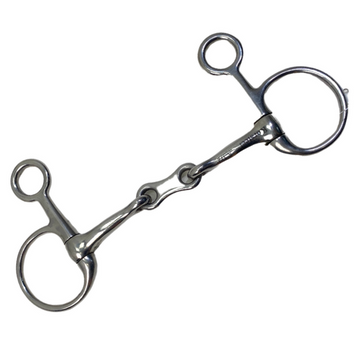 Korsteel Baucher French Link Bit in Stainless Steel - 5 1/2