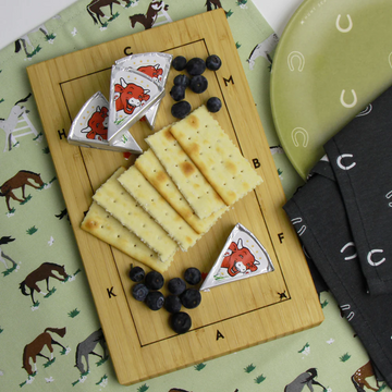 Hunt Seat Paper Co. Mini Dressage Cutting Board in Bamboo 