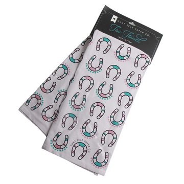 Hunt Seat Paper Co. Thundering Hooves Tea Towel