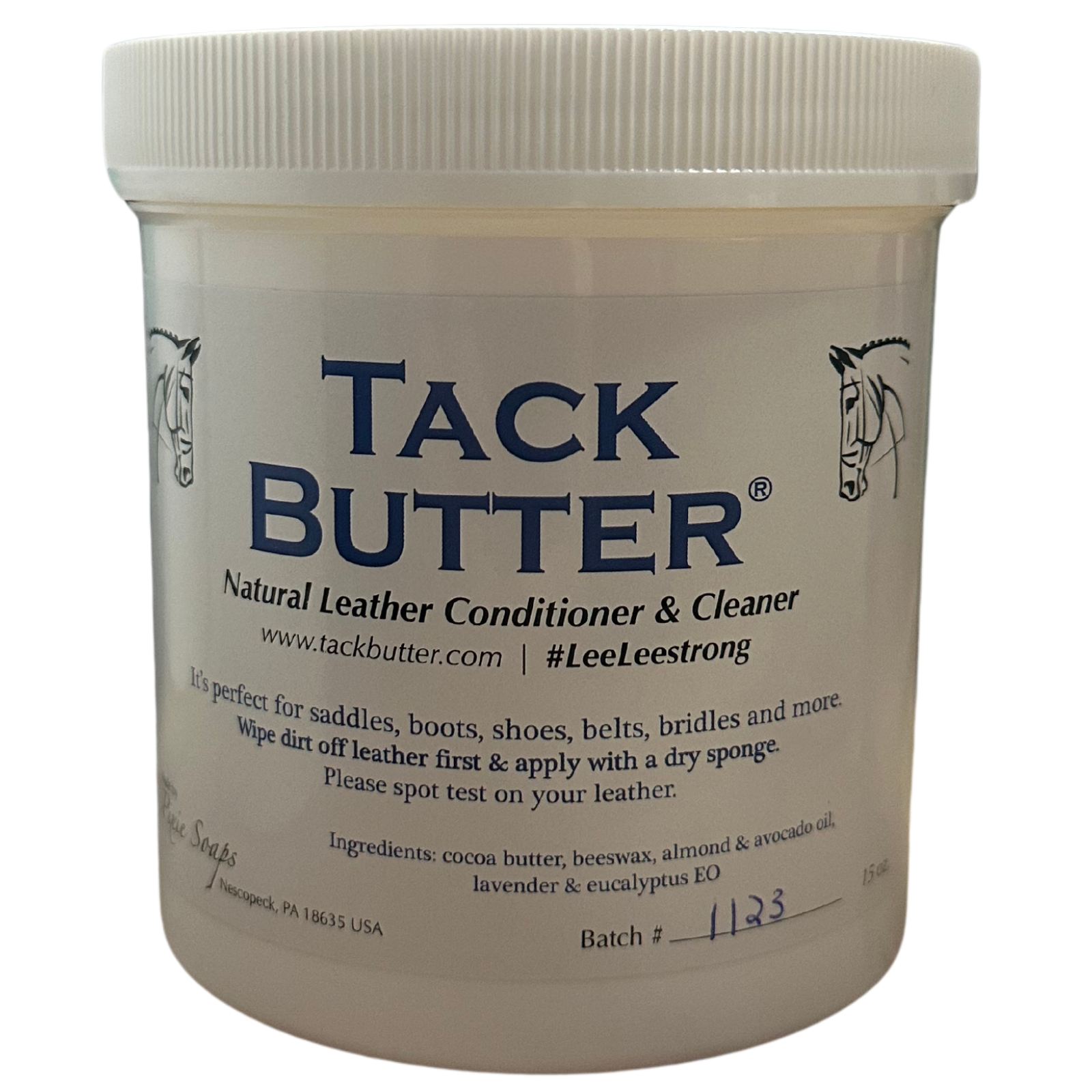 Tack Butter Natural Leather Conditioner - 15 oz.