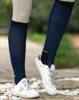 Dreamers & Schemers Simple Boot Socks in Dark Navy