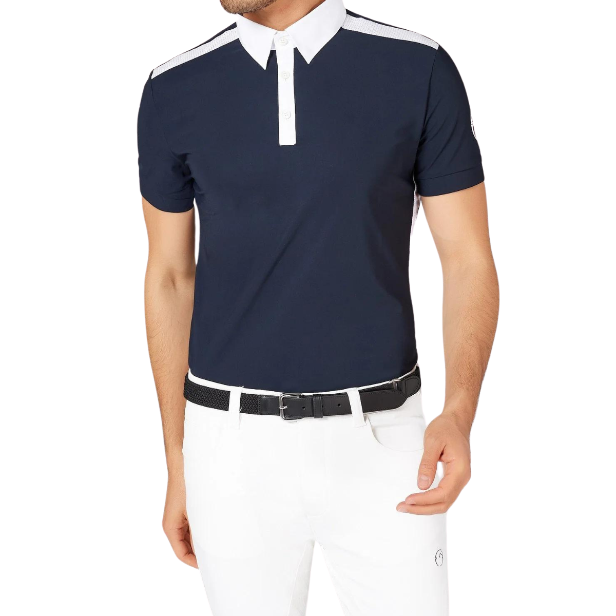 Vestrum Sassari T-Shirt in Navy/White - Men&#39;s Medium