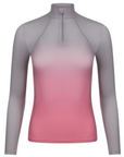 LeMieux 'Spectrum' Base Layer in Grey/Watermelon