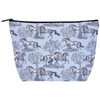 Lila Cosmetic Pouch in Blue Toile