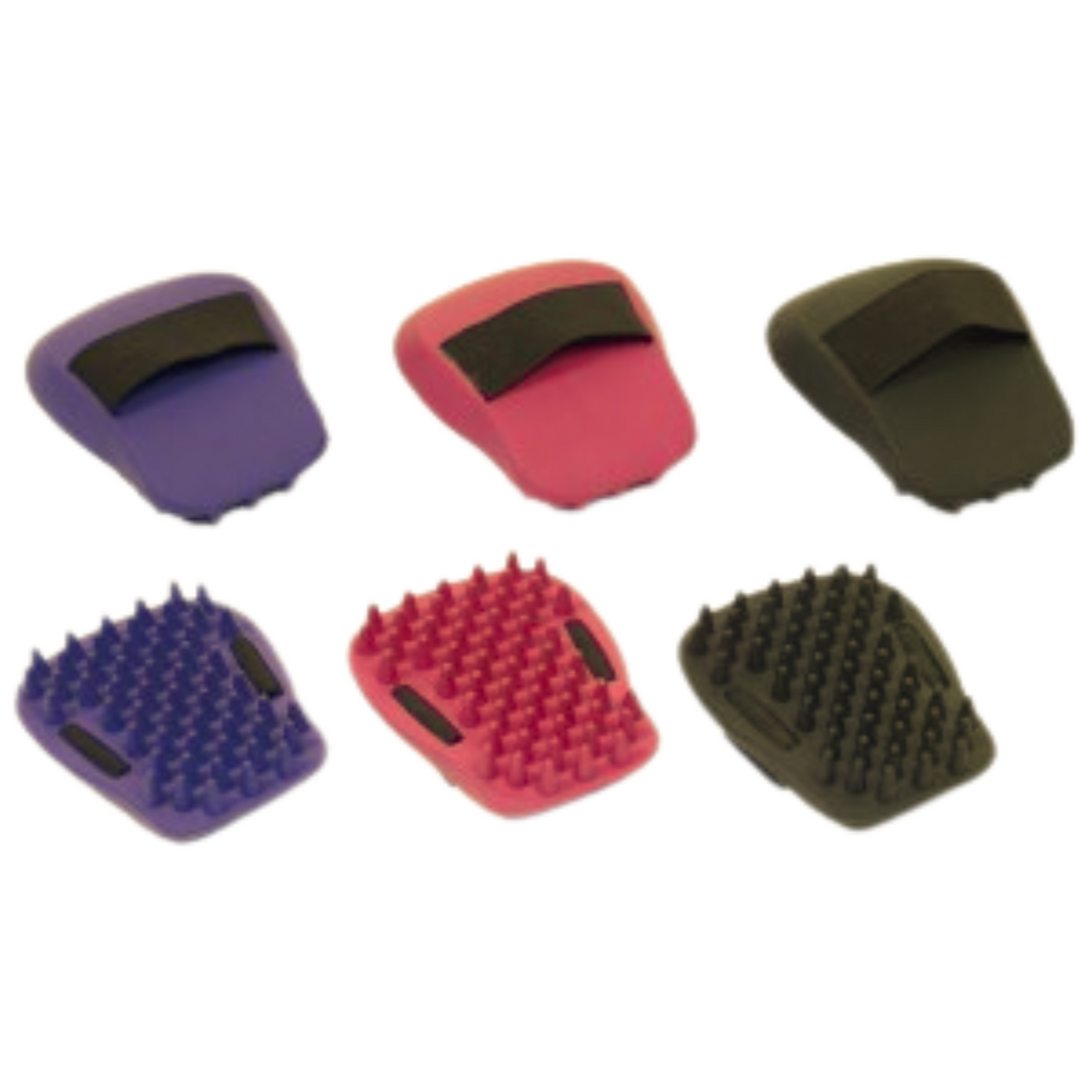 Equi-Essentials Ergo Grip Groomer in Purple
