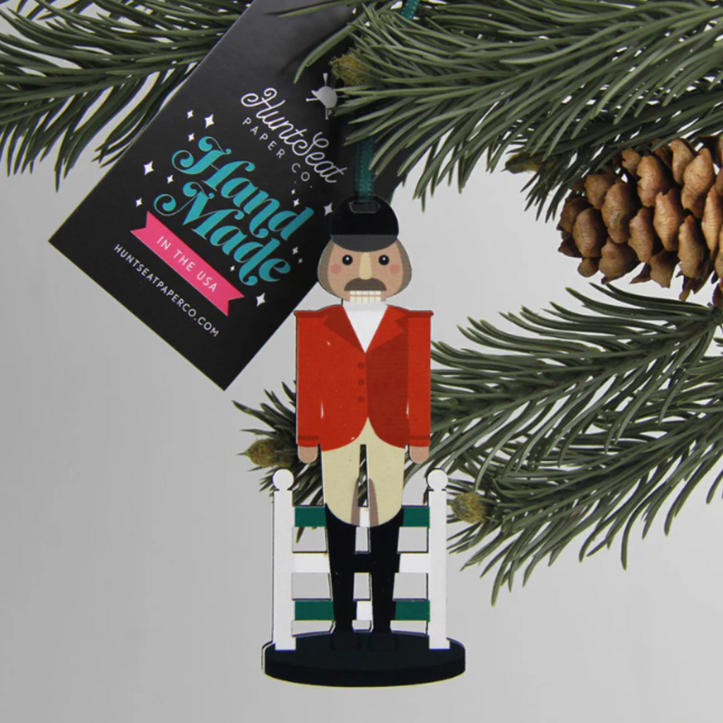 Hunt Seat Paper Co. Three (Ring) Wisemen Nutcracker Ornament in Show Jumper