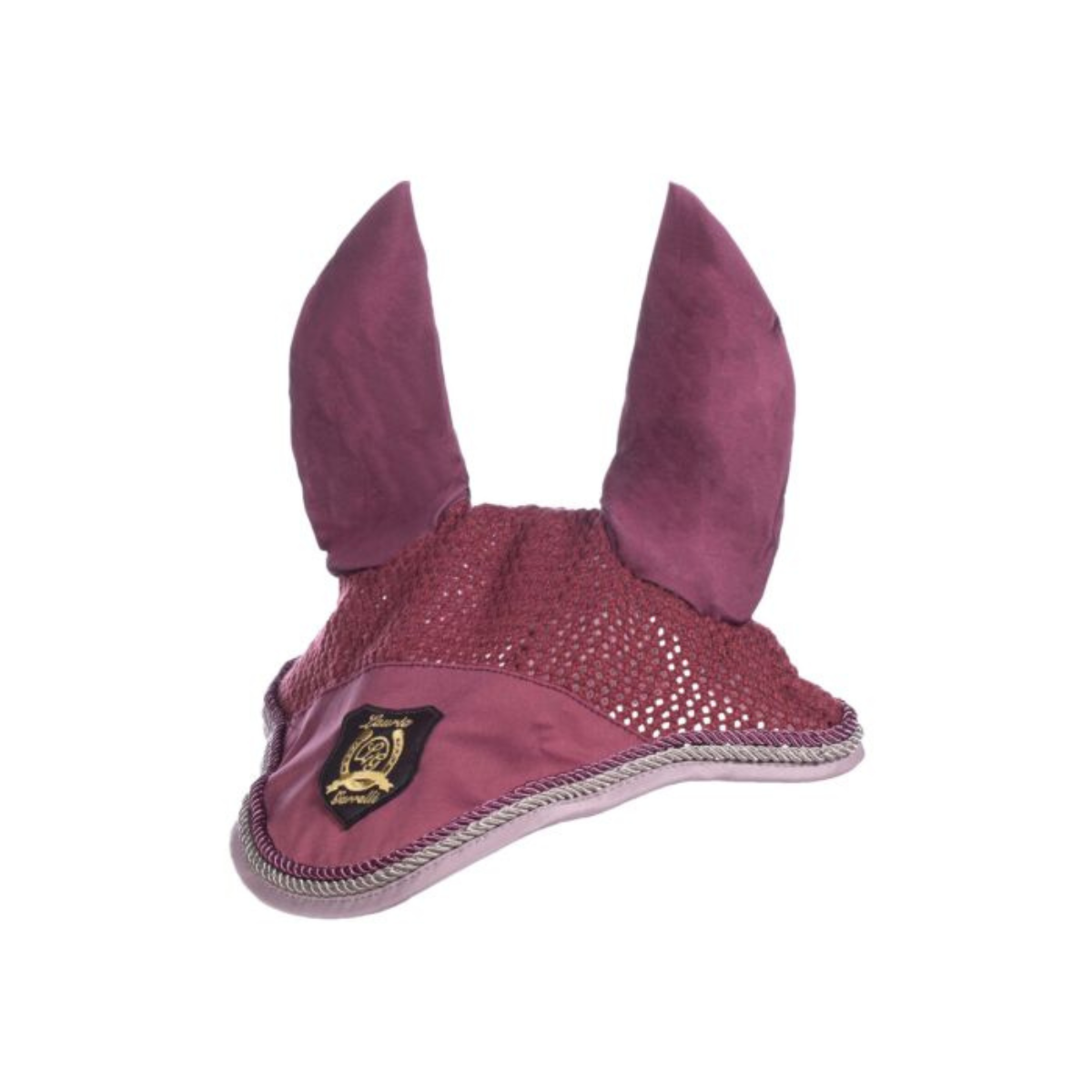Lauria Garelli 'Golden Gate' Ear Bonnet in Grape - Full