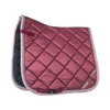 Lauria Garrelli 'Golden Gate Bit' Dressage Saddle Pad in Grape - Full