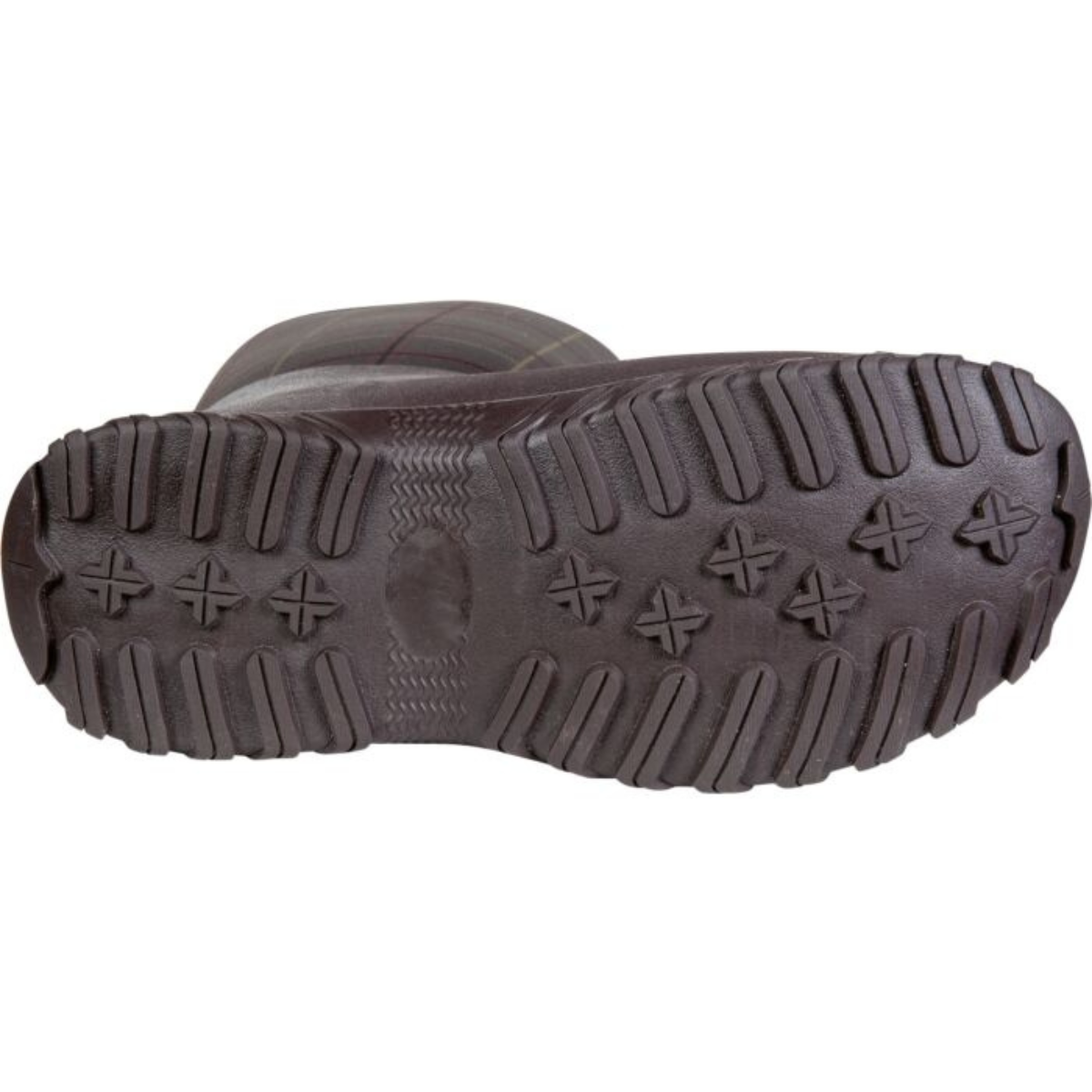 Bottom of HKM 'Softopren Thermo' Winter Boots in Brown/Beige Check - Women's EU 36 (US 5.5)