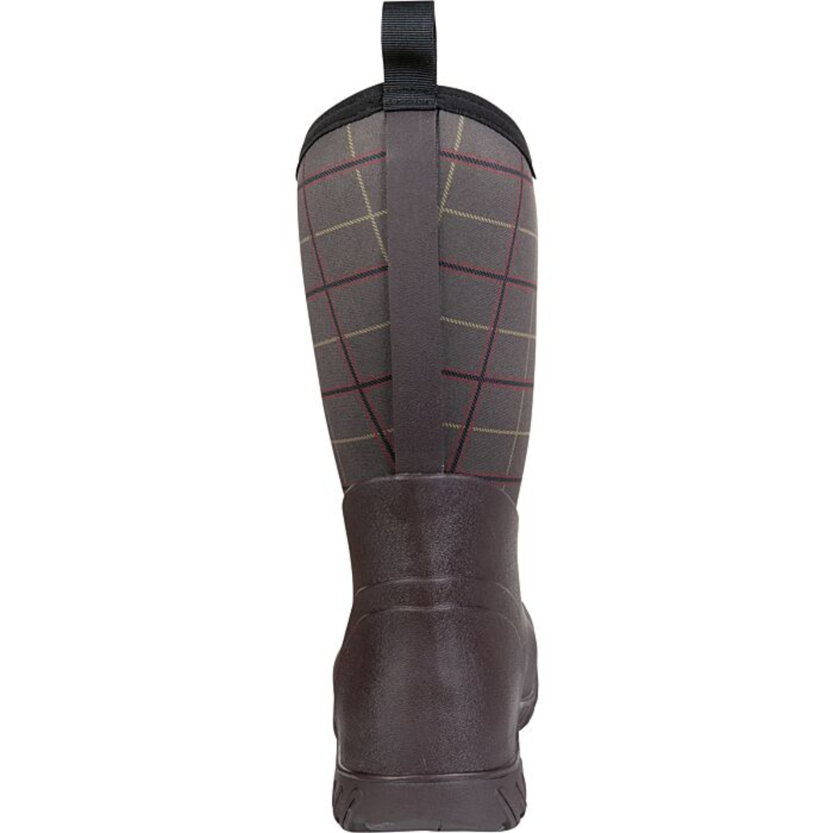 Back of HKM 'Softopren Thermo' Winter Boots in Brown/Beige Check - Women's EU 36 (US 5.5)