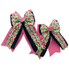 Benny Bows Horse Show Bows in Summer Watermelon Seed