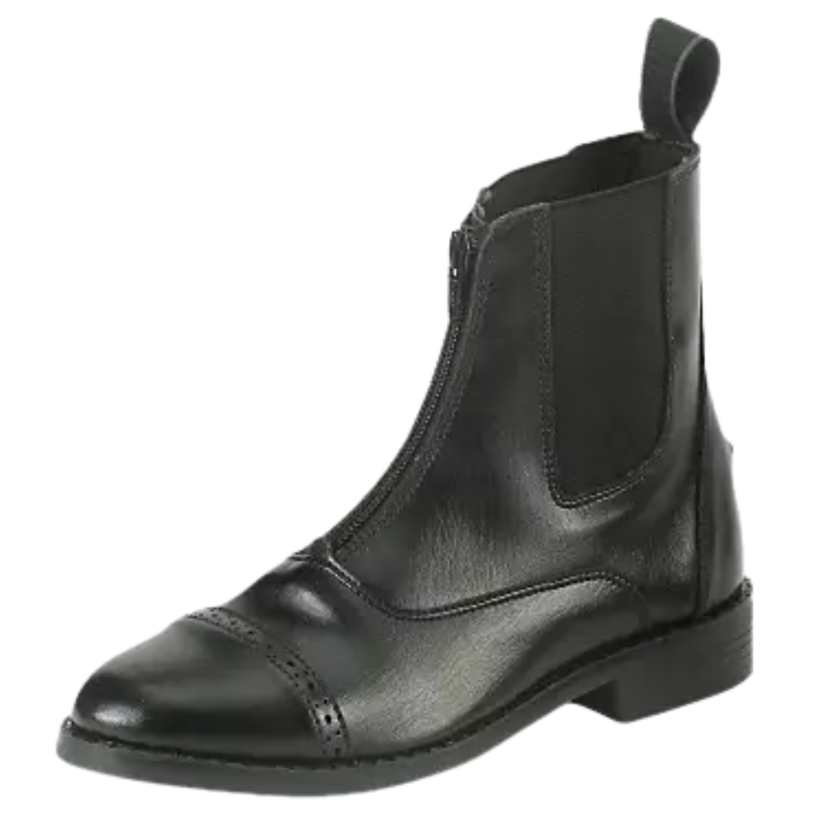 Ovation 'Quantum Zip' Paddock Boots in Black