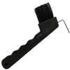 Hoof Pick with Brush in Black