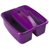 Plastic Grooming Tote in Purple