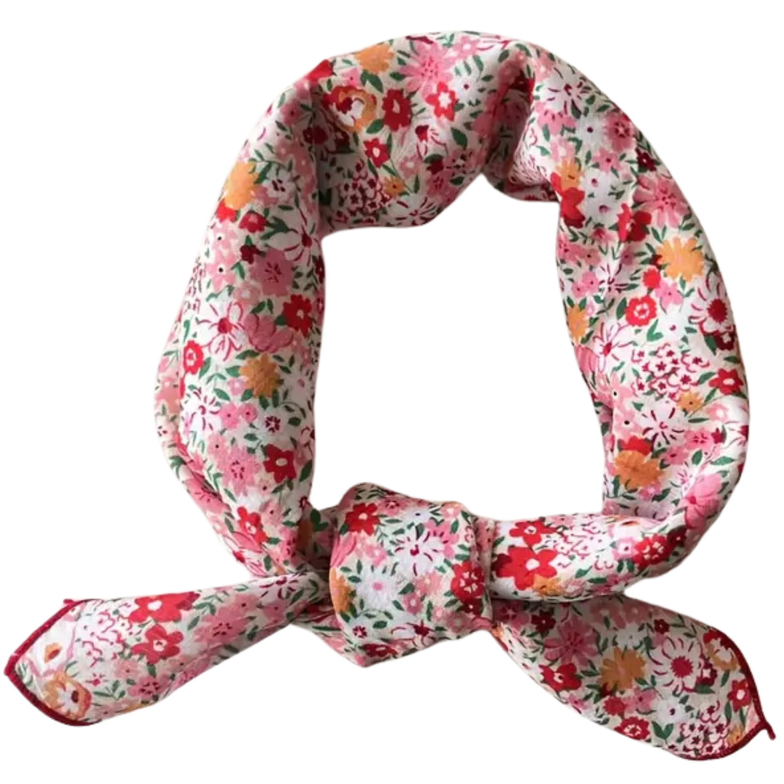 Floral Square Scarf in Spring Floral