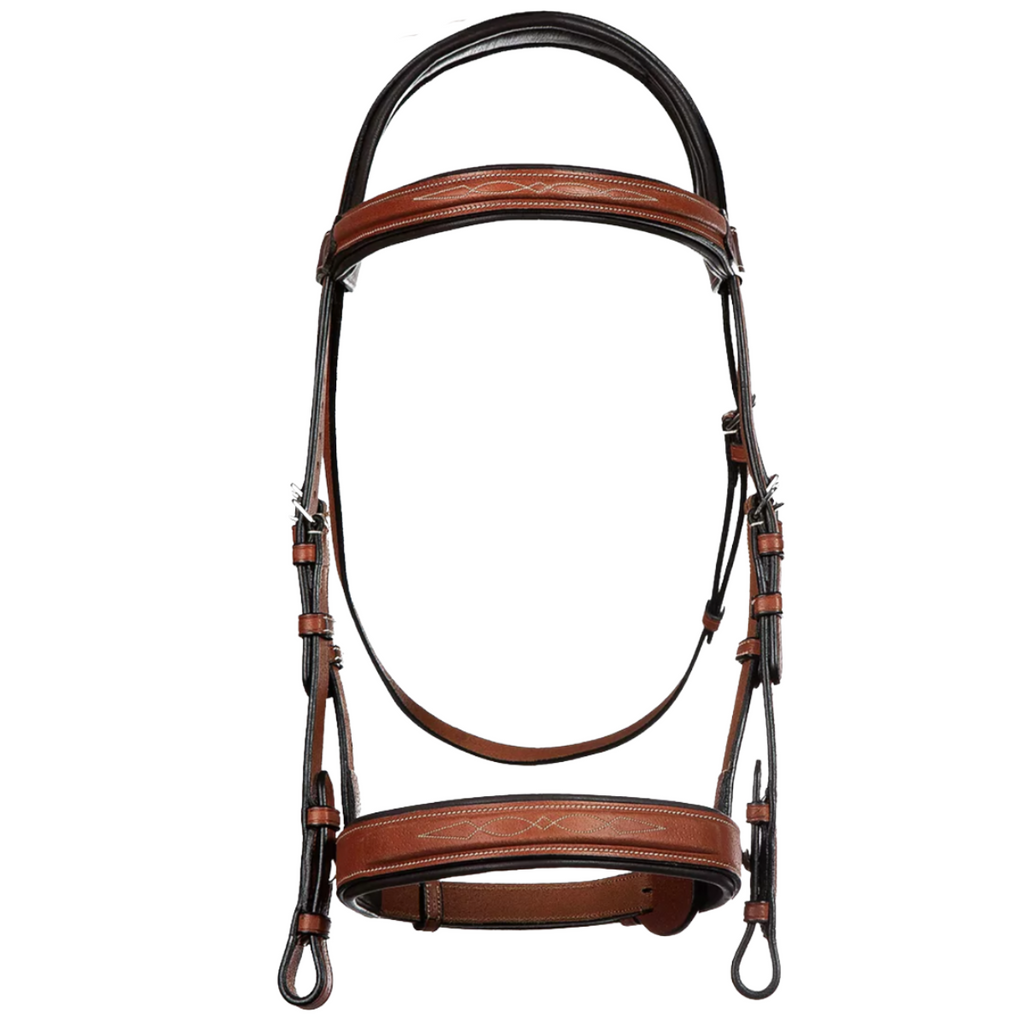 Butet 'Premium Hunter Noseband' Bridle in Gold