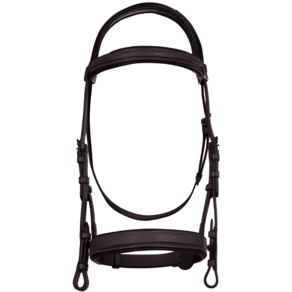 Butet 'Premium Hunter Noseband' Bridle in Cachou