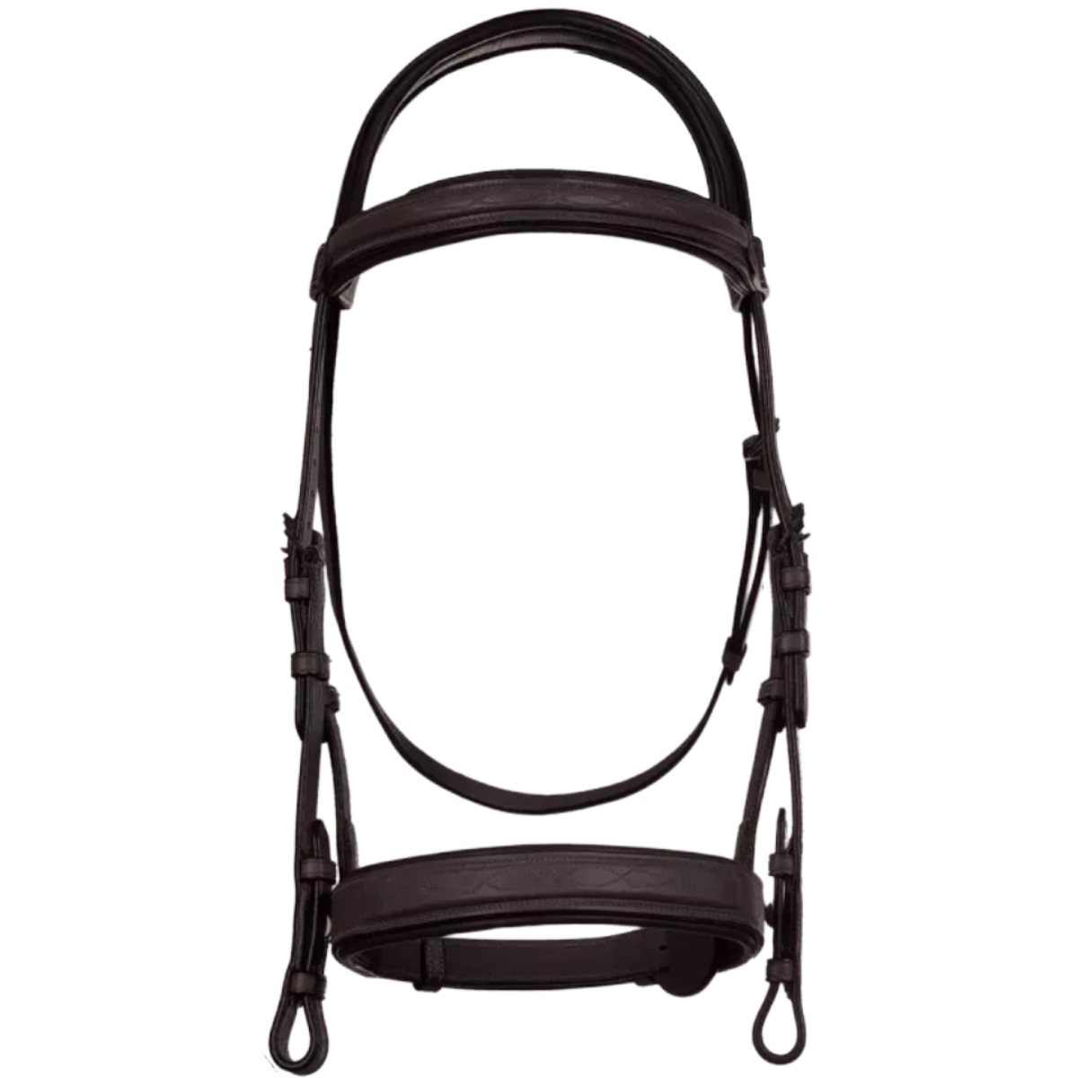 Butet &#39;Premium Hunter Noseband&#39; Bridle in Cachou