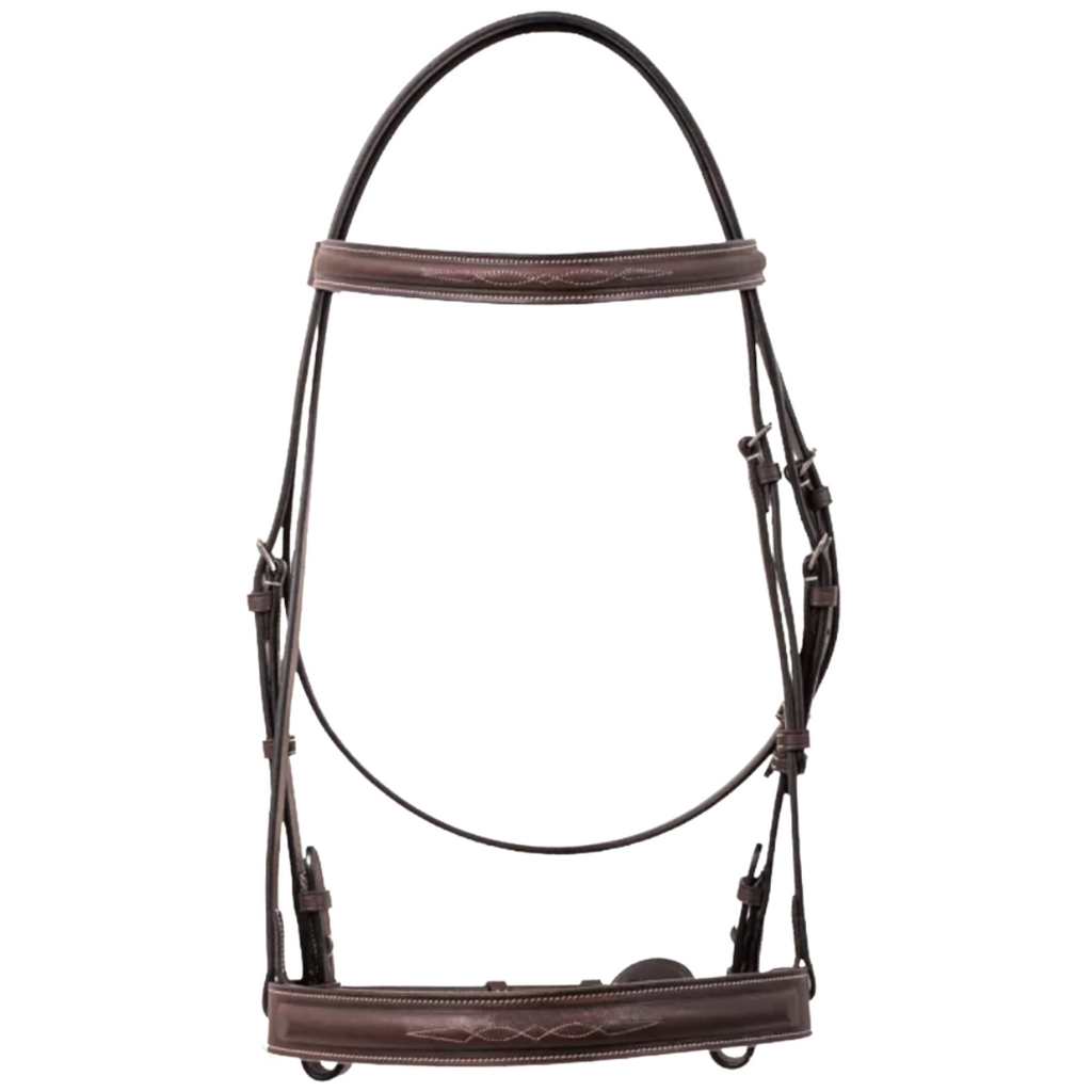 Butet 'New Hunter Noseband' Bridle in Cachou