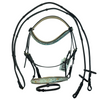 Halter Ego 'Dolce' Snaffle Bridle in Chocolate/Spring Floral - Pony