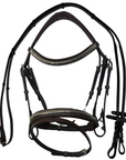 Halter Ego 'Galway' Clincher Flash Bridle in Havana