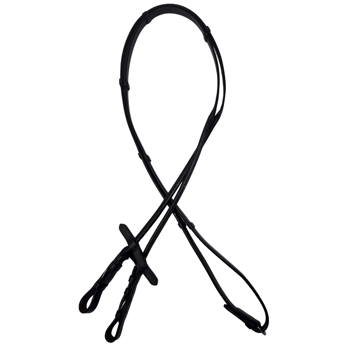 Halter Ego 'Galway' Clincher Flash Bridle in Dark Chocolate