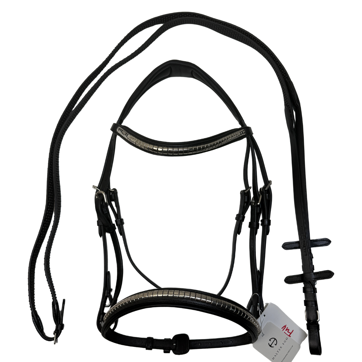 Halter Ego &#39;Galway&#39; Clincher Bridle in Black 