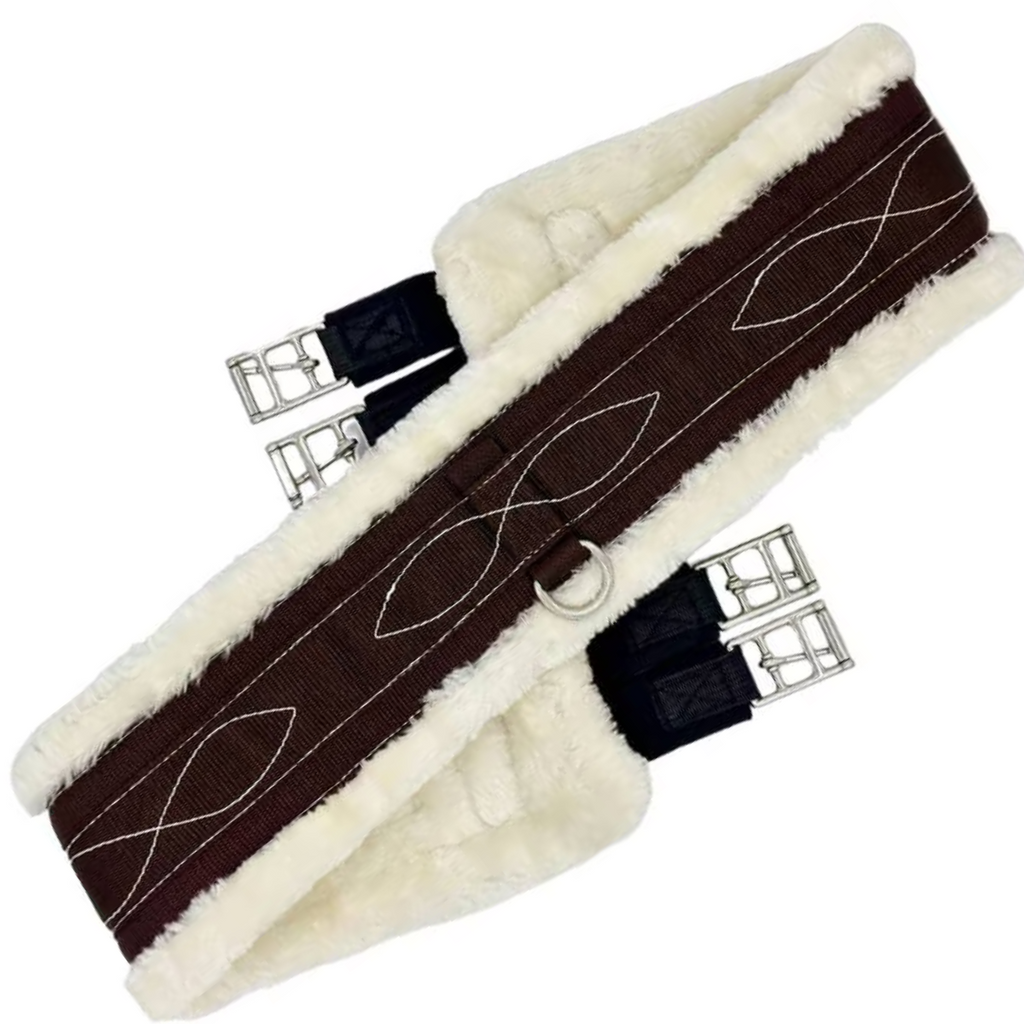 EHI 'Pro Series' Fleece Straight Girth in Brown