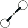 EHI 'Pro Series' Slow Twist Rubber Loose Ring Bit in Black/Stainless Steel