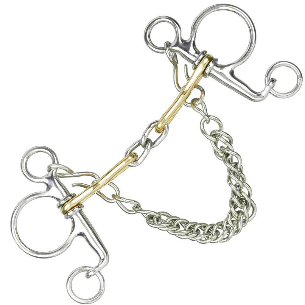 EHI ProSeries Derby Pelham Bit in Copper/Stainless Steel