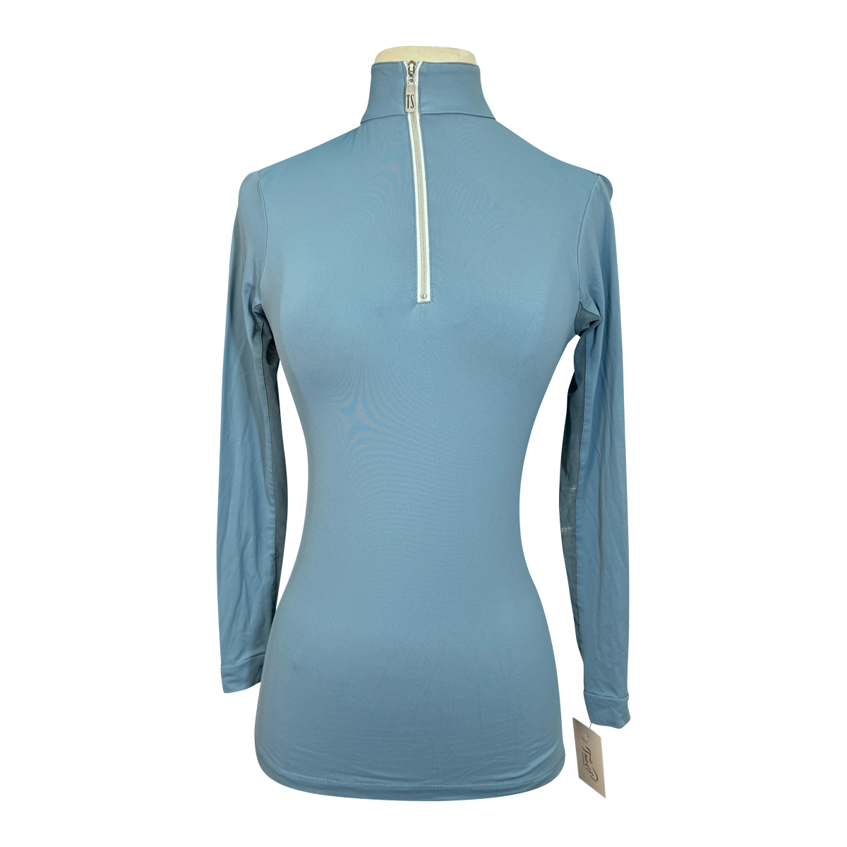 Tailored Sportsman 'Ice Fil' Long Sleeve Shirt in Lake Blue