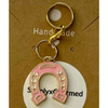 Simply x Charmed Bridle & Braid Charm in Pink Horseshoe