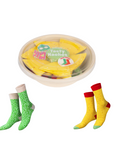 Nacho sock packing with two pairs of socks. 