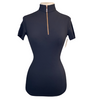 Tailored Sportsman Short Sleeve Ice Fil Shirt in Black