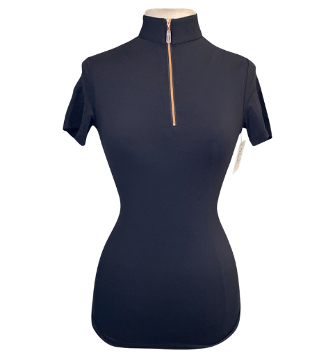 Tailored Sportsman Short Sleeve Ice Fil Shirt in Black