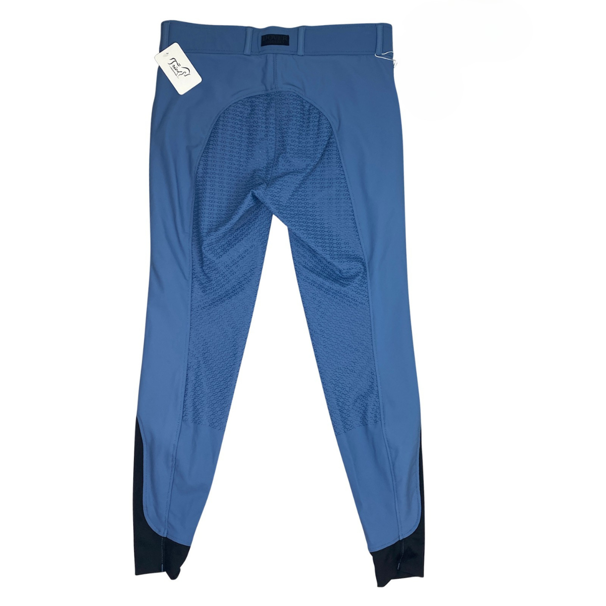 Dover Saddlery 'Wellesley' Tech Full Seat Breeches in Sky Blue - Women's 24